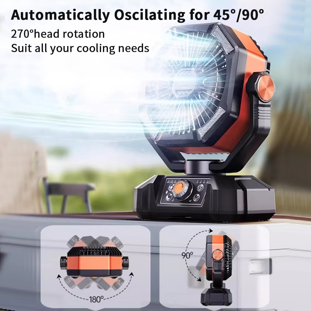 Portable Camping Cooling Fan | Bowlift