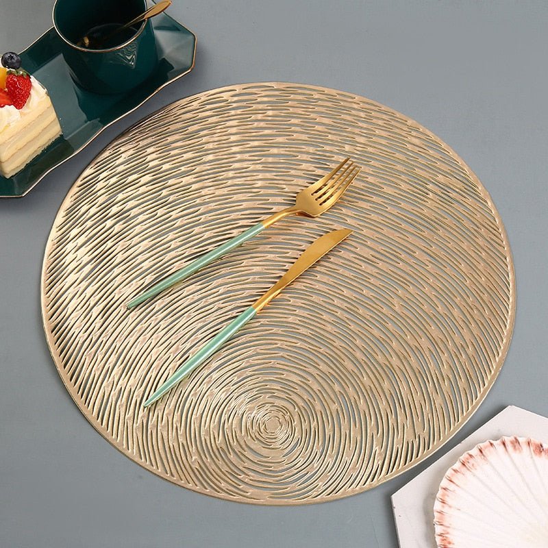 BowLift | NebulaGlow™ Placemats for Dinner | Elegant Table Mats in Galaxy Design | Heat Resistant & Non-Slip Table Decor