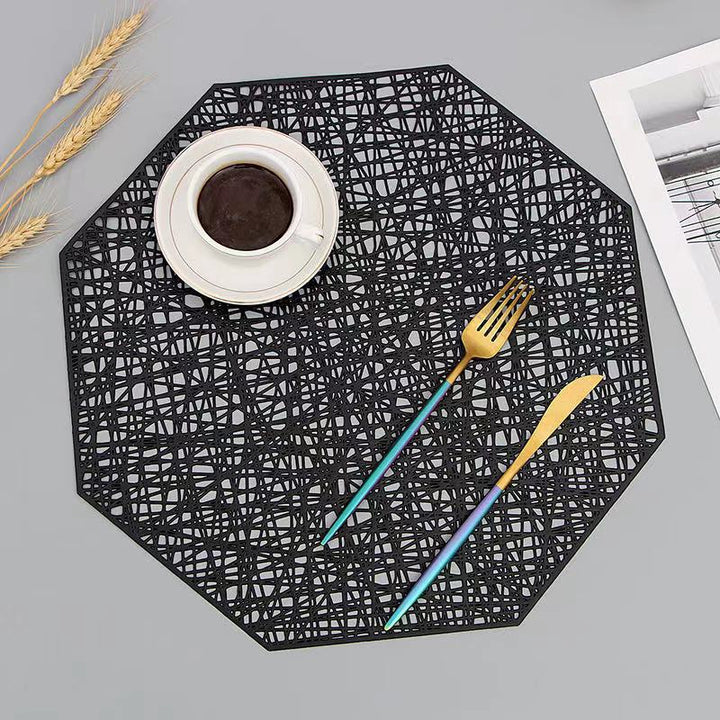 BowLift | NebulaGlow™ Placemats for Dinner | Elegant Table Mats in Galaxy Design | Heat Resistant & Non-Slip Table Decor