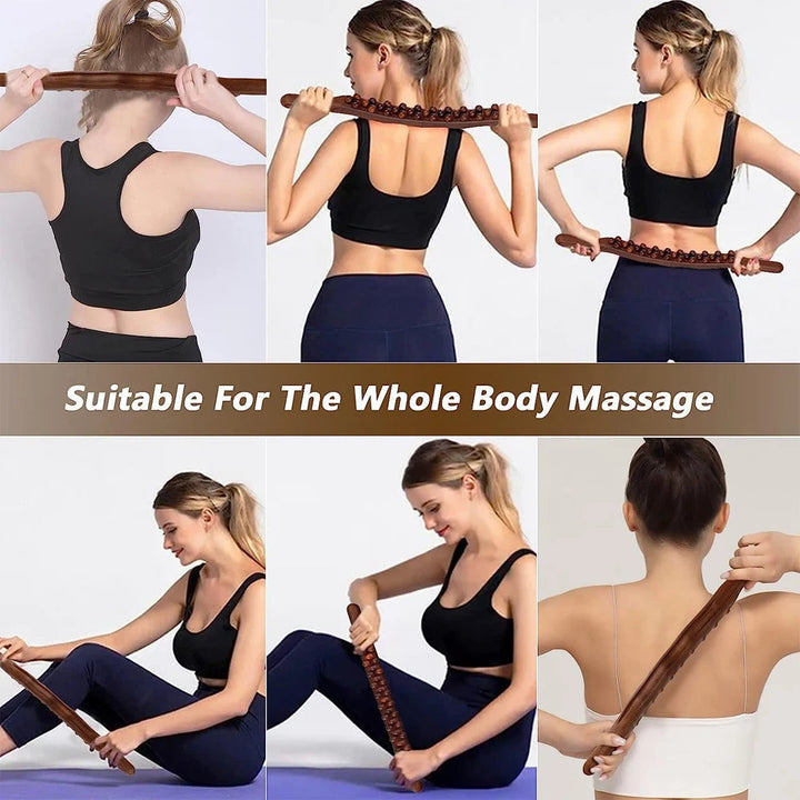 TheraWood - Luxe Gua Sha Massagestok Bowlift