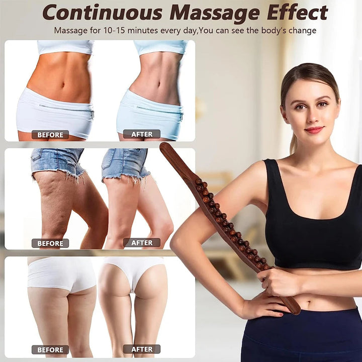 TheraWood - Luxe Gua Sha Massagestok Bowlift