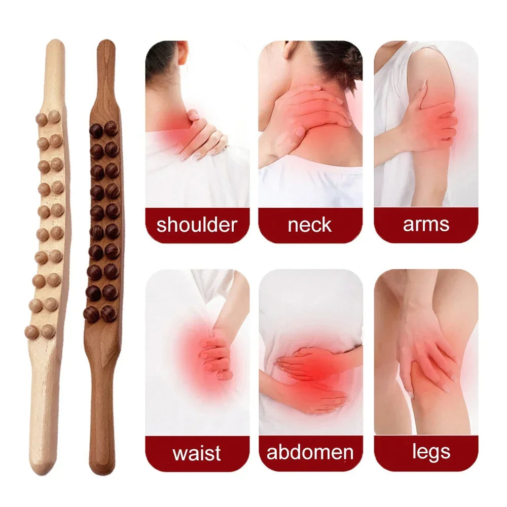 TheraWood - Luxe Gua Sha Massagestok Bowlift