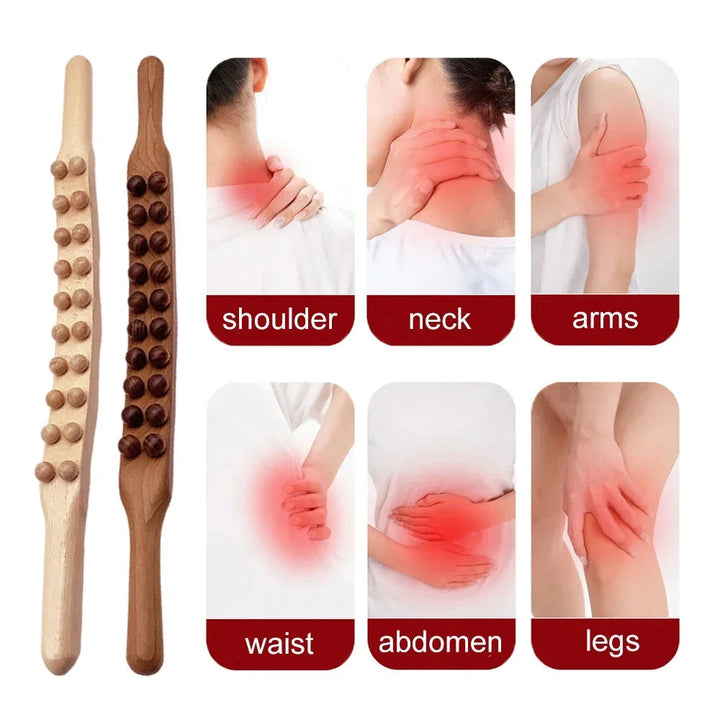TheraWood - Luxe Gua Sha Massagestok Bowlift