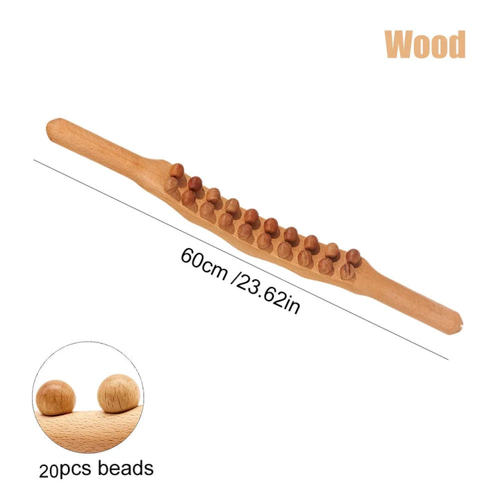 TheraWood - Luxe Gua Sha Massagestok Bowlift