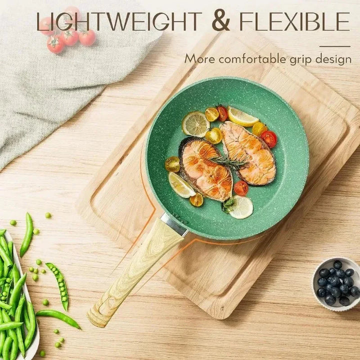 Nonstick Frying Pan Skillet Non Toxic Healthy Stone Cookware | Bowlift