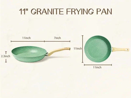 Nonstick Frying Pan Skillet Non Toxic Healthy Stone Cookware | Bowlift