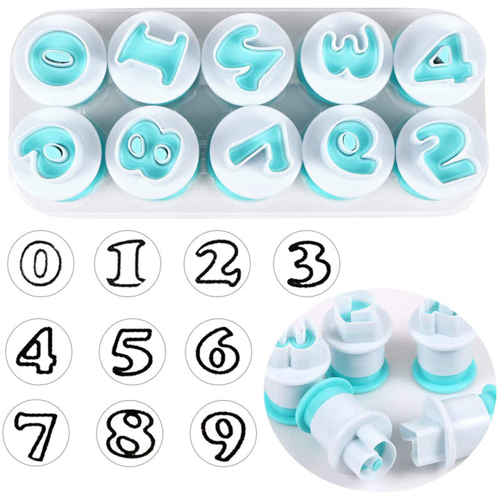 Alphabet Fondant Plunger Cutter | Bowlift