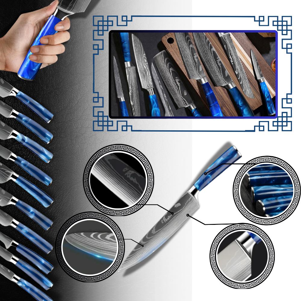 BowLift | Atlantic Blue Japanese Knives