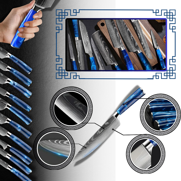 BowLift | Atlantic Blue Japanese Knives
