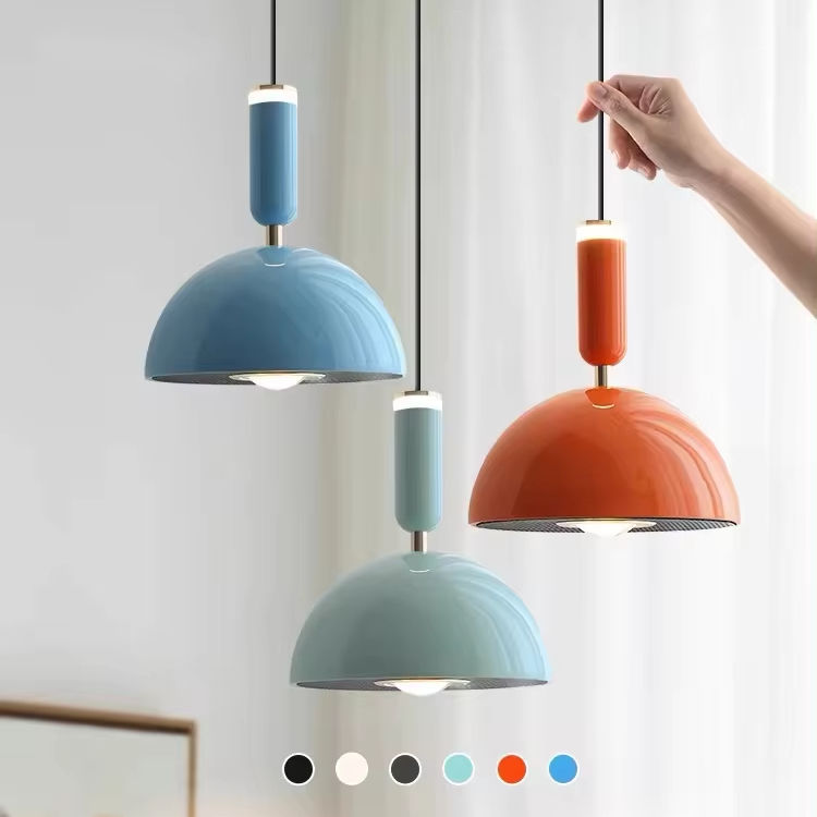 BowLift | Nordic Macaron Pendant Light | Aluminum and Acrylic