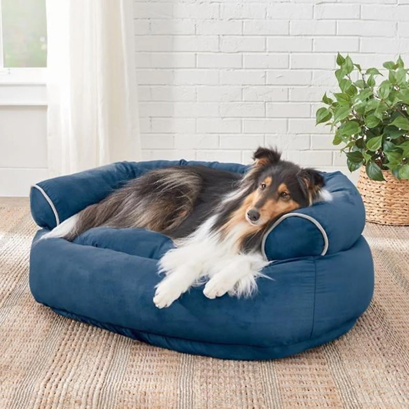 Orthopaedic Dog Sofa with Soft Filling - CalmPaw Sofa Bowlift