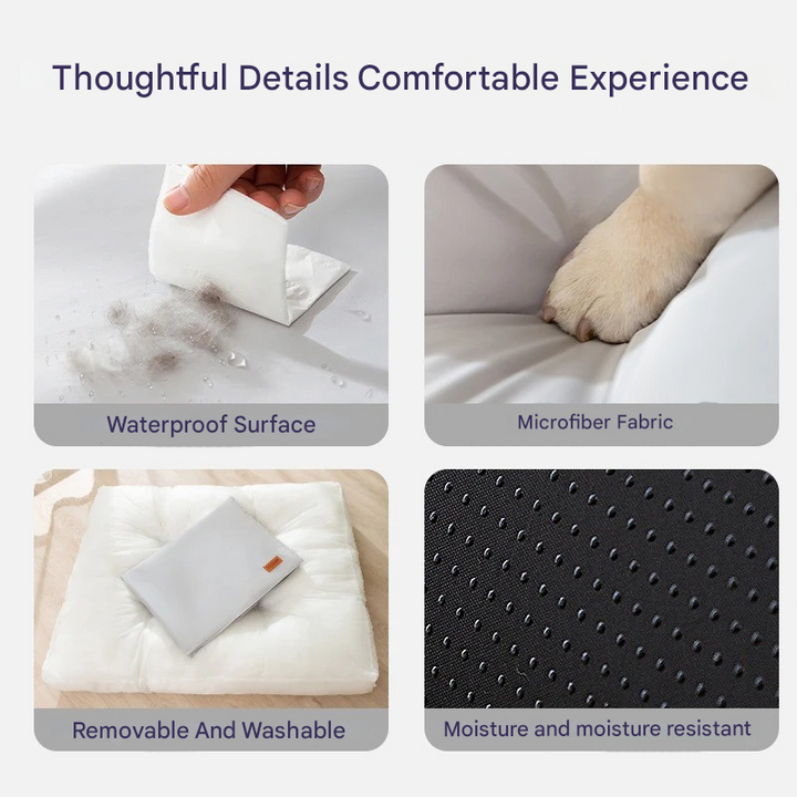 Orthopaedic Waterproof Dog Mattress - FlexiRest Bowlift