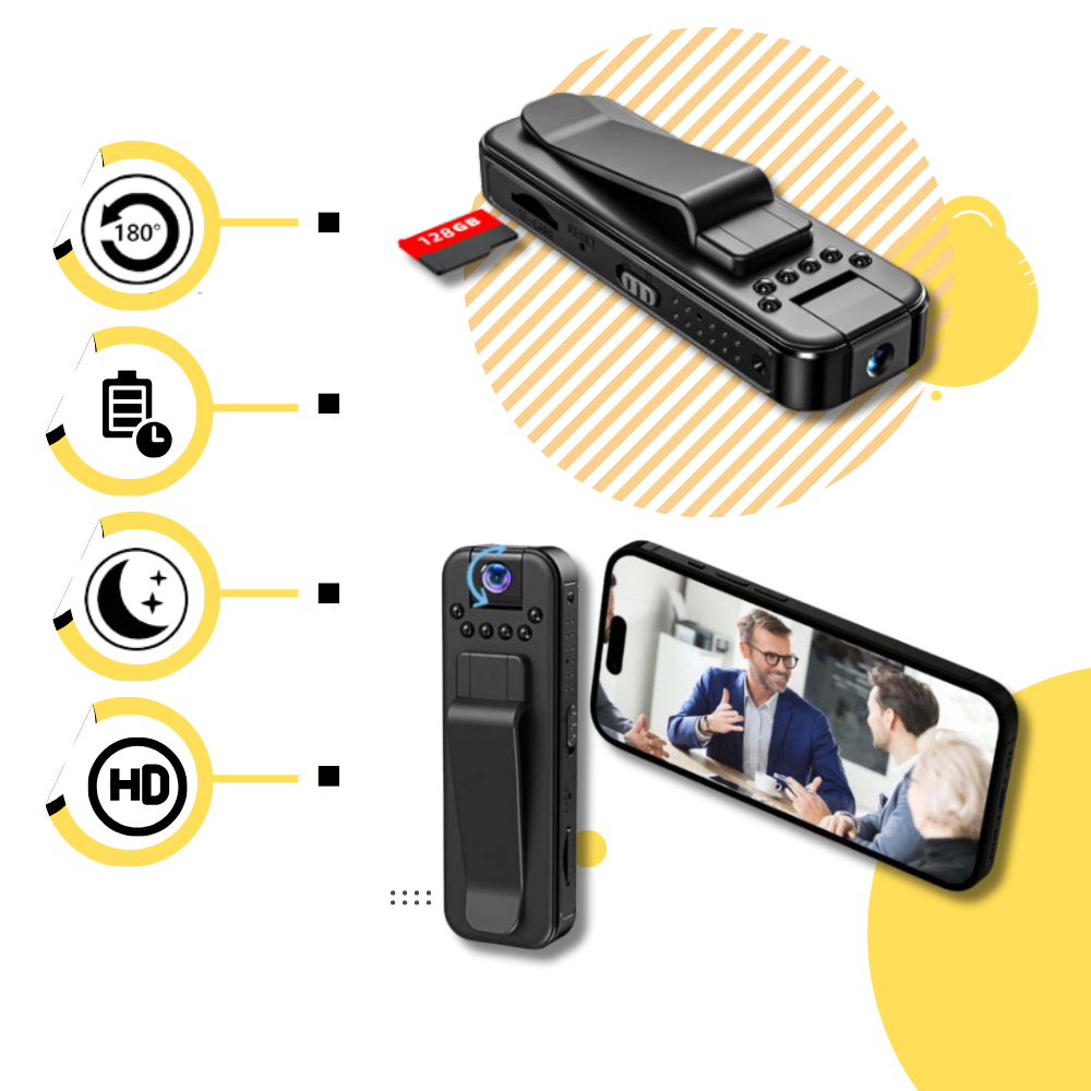 BowLift | OTG Compatible Wireless Vlog Body Camera