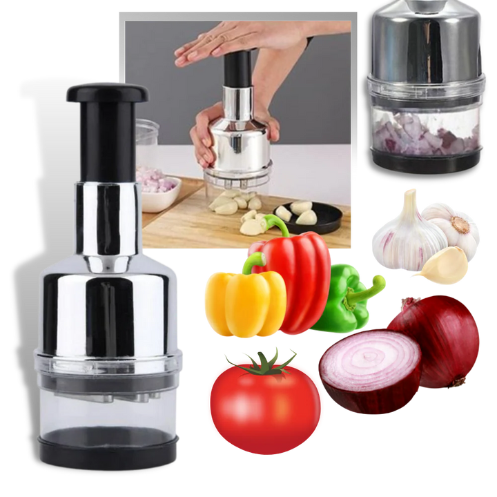 BowLift | Stainless Steel Garlic Chopper