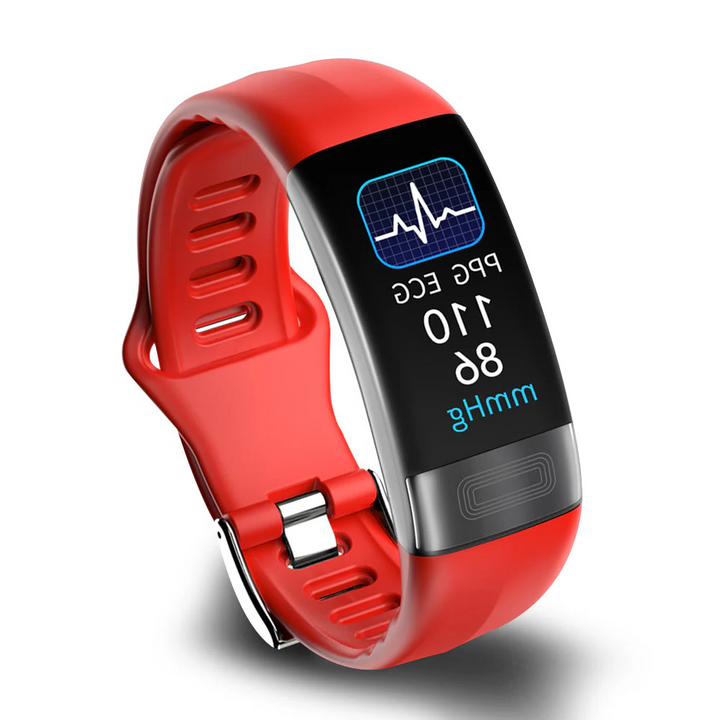 Smart Bracelet Blood Pressure Monitor - ECG, Heart Rate, Oxygen Saturation & Sleep Tracker - FDA approved Bowlift
