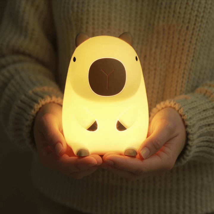 BowLift | SquishBara | Capybara Squishy Night Light Ideal Gift for All Ages