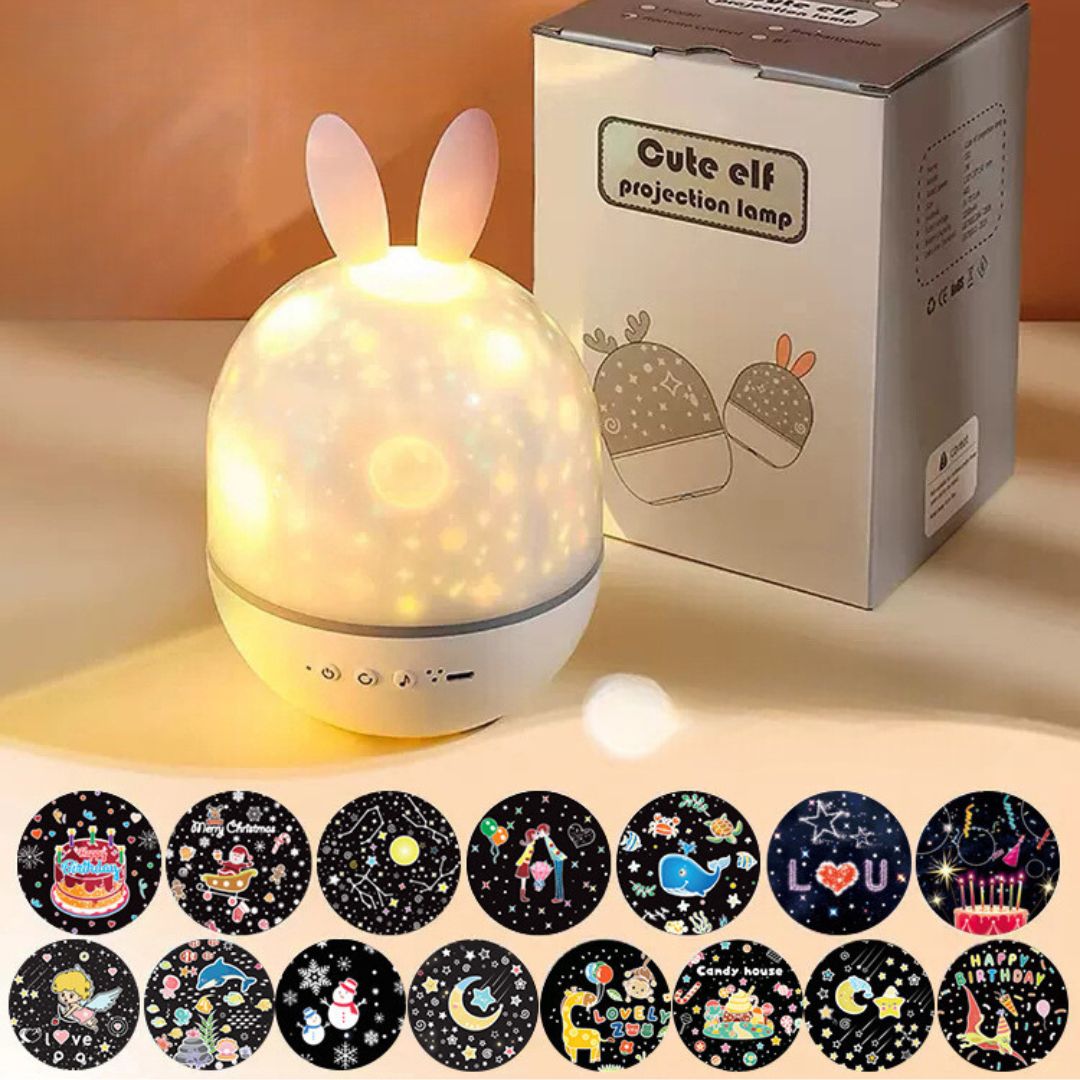 BowLift | Magical Children's Room Lamp with Star Effect