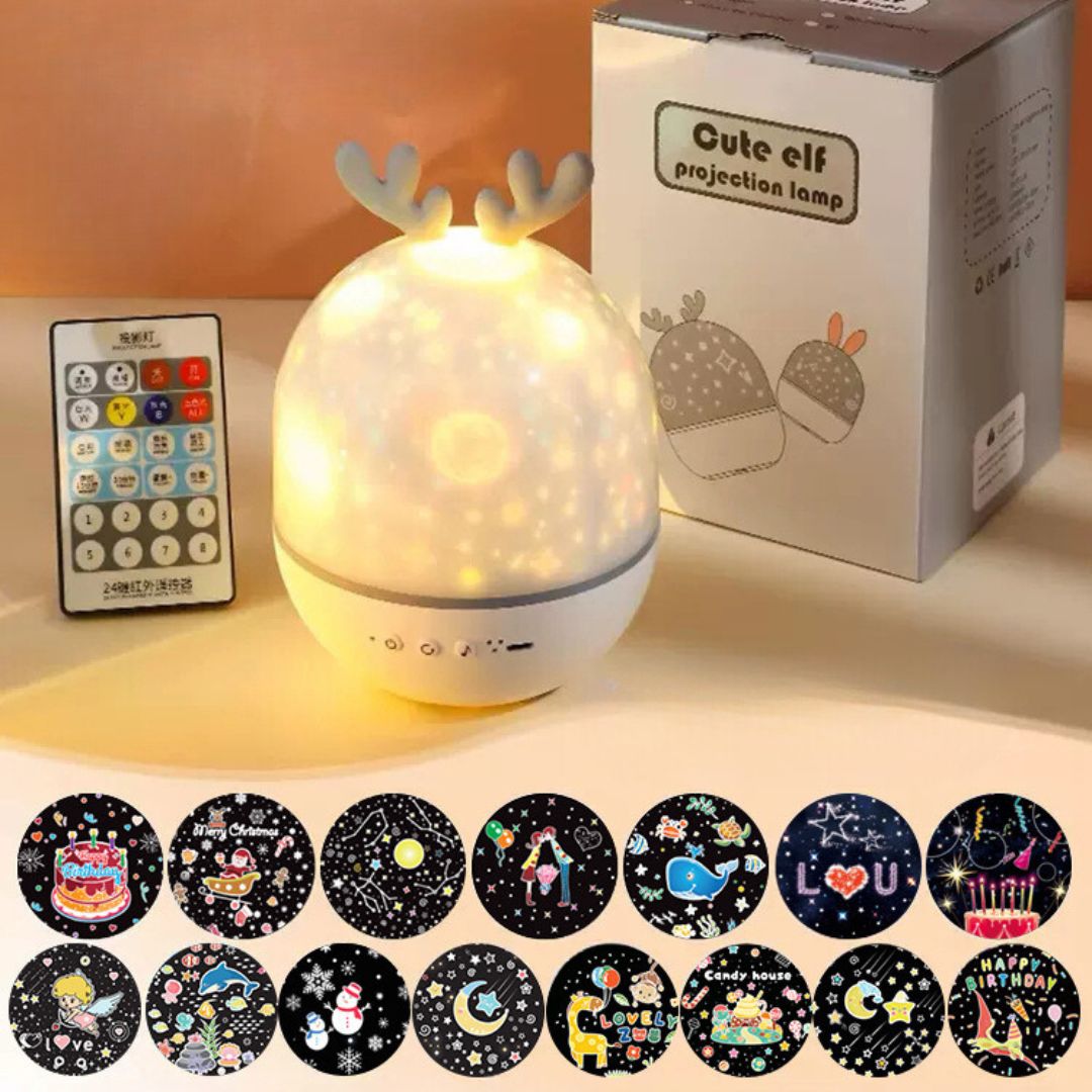 BowLift | Magical Children's Room Lamp with Star Effect