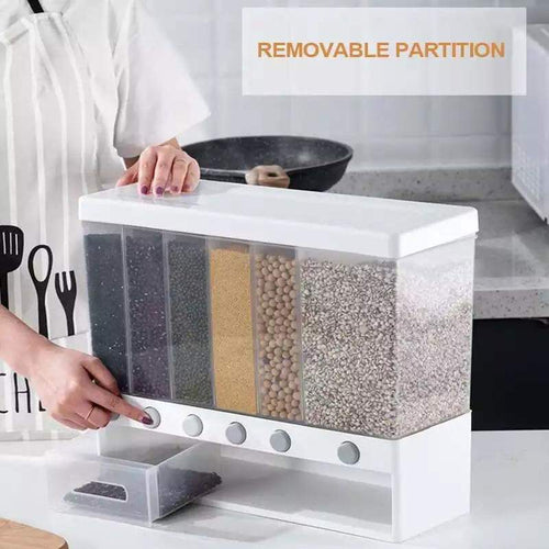 6 In 1 Grain Cereal Dispenser Bowlift
