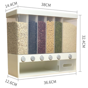 6 In 1 Grain Cereal Dispenser Bowlift