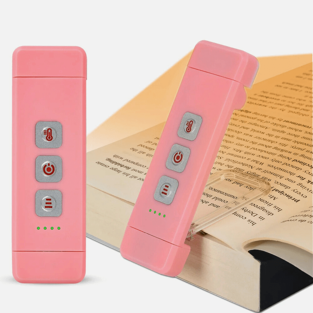 BowLift | Battery Reading Lamp with Clip - 3 Modes and 80h Battery Life