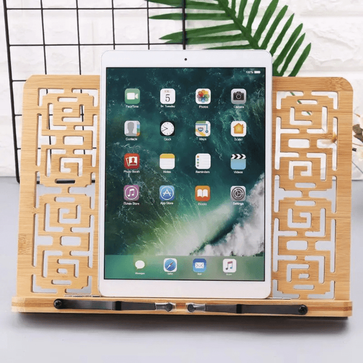 BowLift | Adjustable Bamboo Book Stand