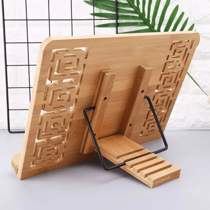 BowLift | Adjustable Bamboo Book Stand