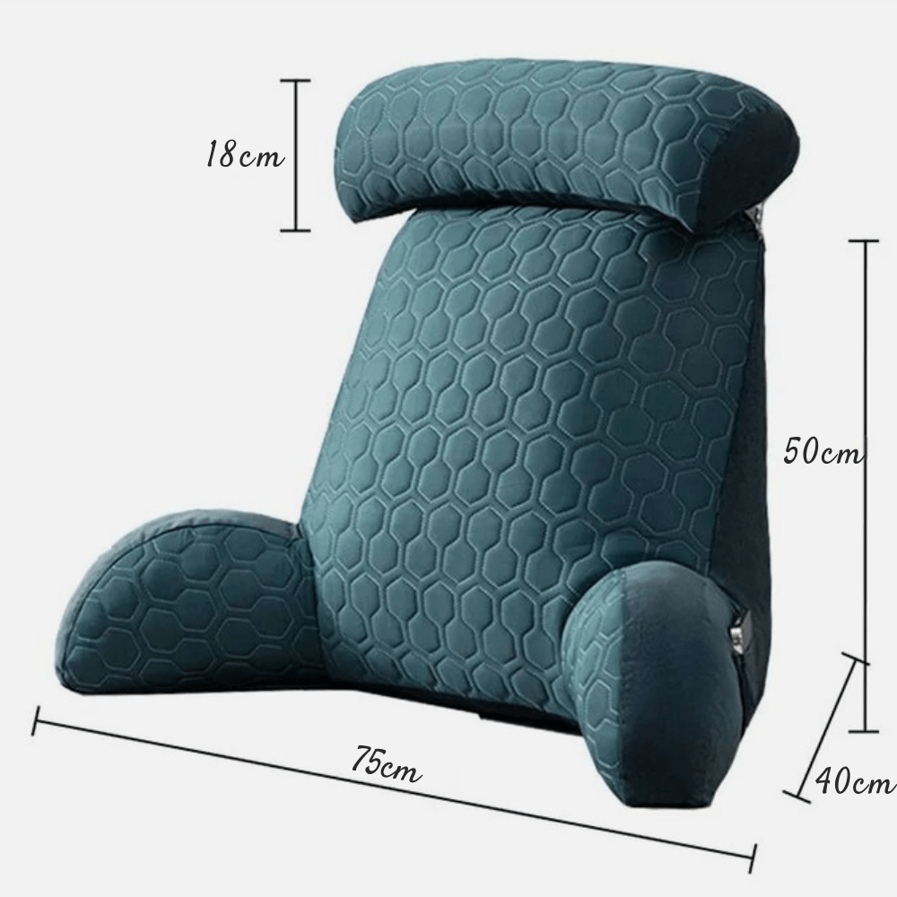 BowLift | Reading pillow for the bed with armrests