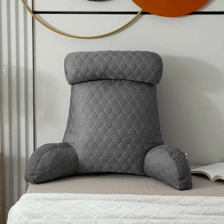 BowLift | Reading pillow for the bed with armrests