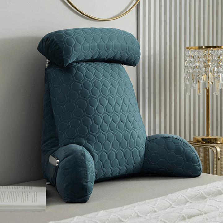 BowLift | Reading pillow for the bed with armrests
