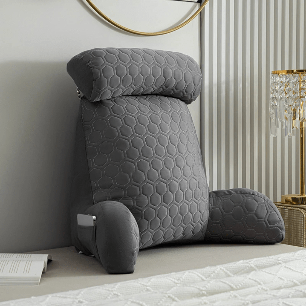BowLift | Reading pillow for the bed with armrests