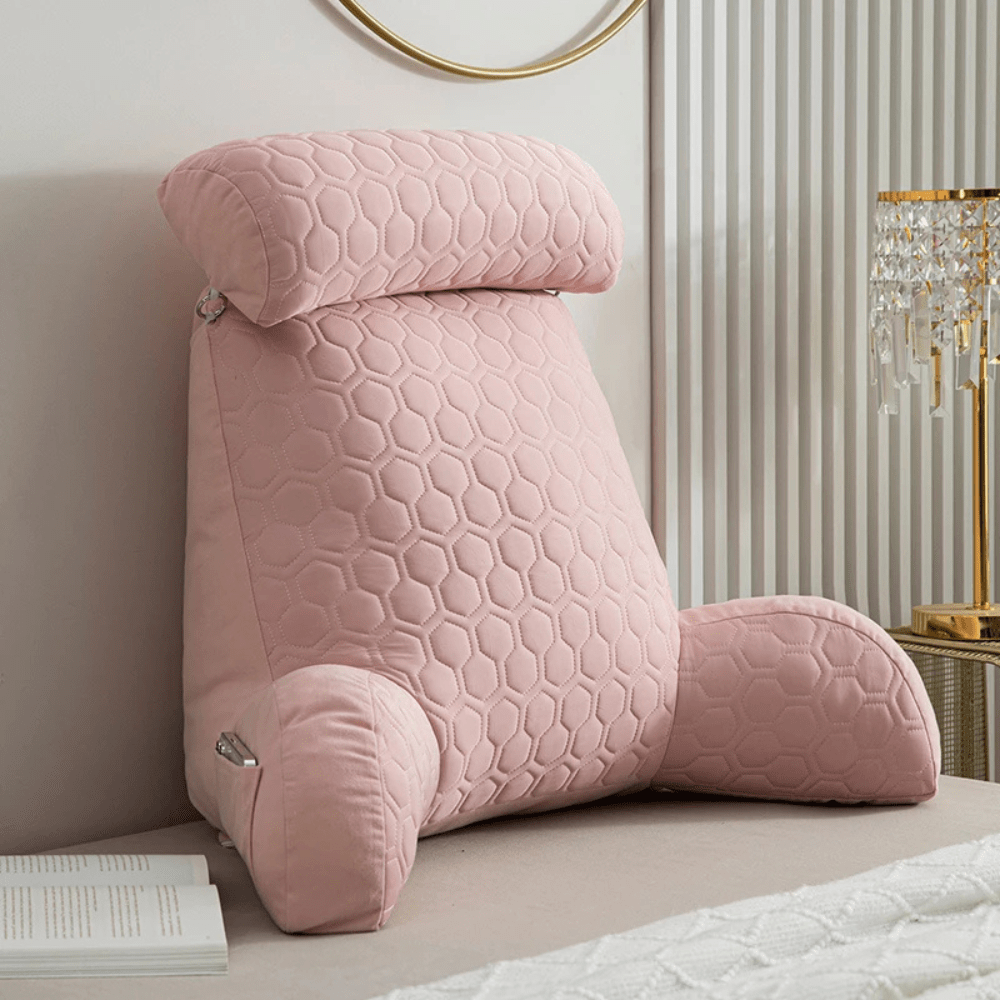 BowLift | Reading pillow for the bed with armrests