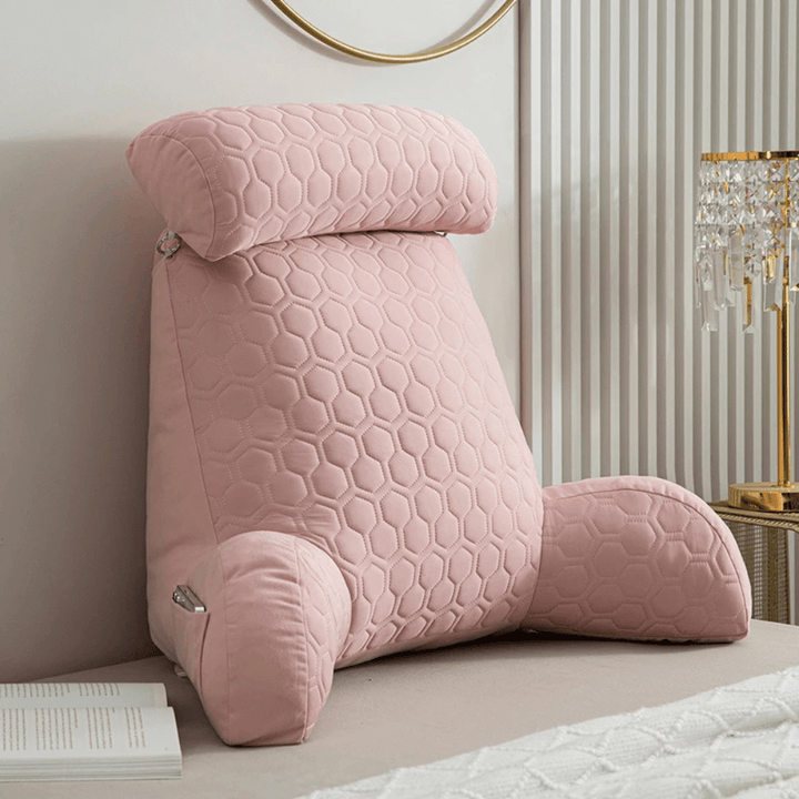 BowLift | Reading pillow for the bed with armrests