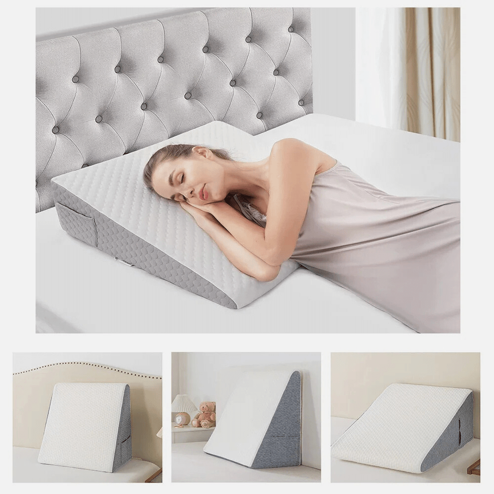 BowLift | Relaxing triangular reading pillow