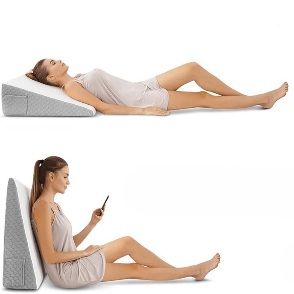 BowLift | Relaxing triangular reading pillow