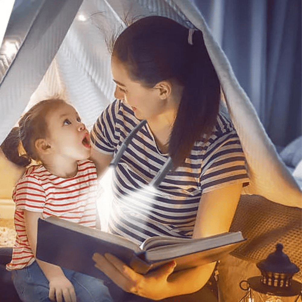 BowLift | Flexible, rechargeable USB reading lamp for the neck