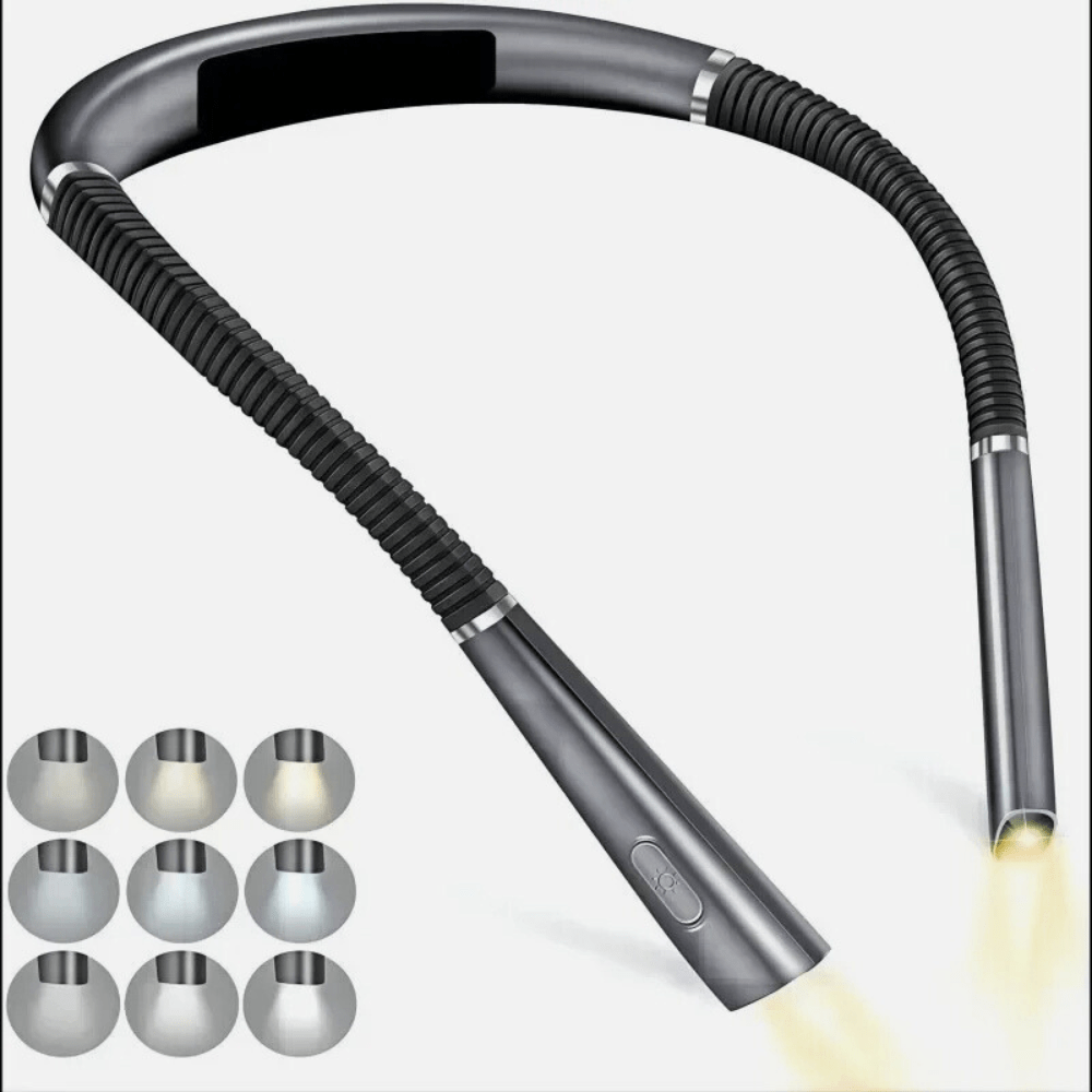 BowLift | Flexible, rechargeable USB reading lamp for the neck