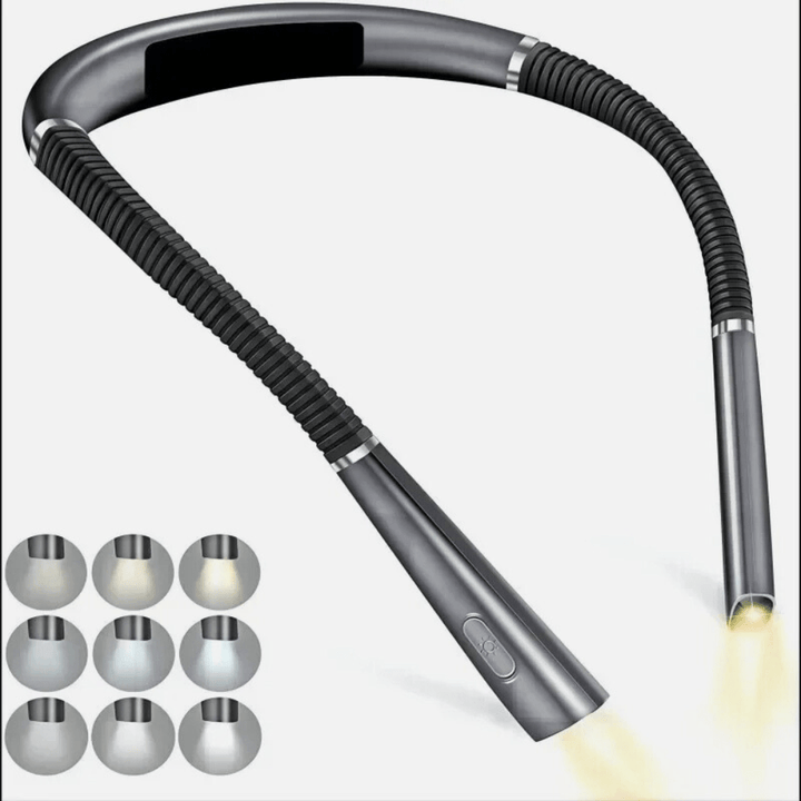 BowLift | Flexible, rechargeable USB reading lamp for the neck
