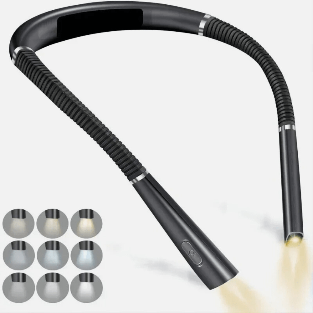 BowLift | Flexible, rechargeable USB reading lamp for the neck