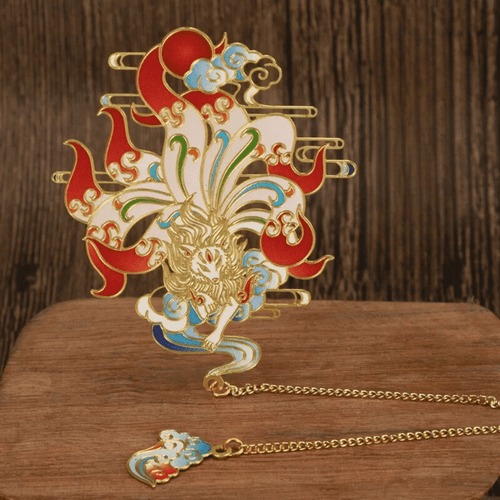 BowLift | Metal Bookmark | Nine-Tails Fox