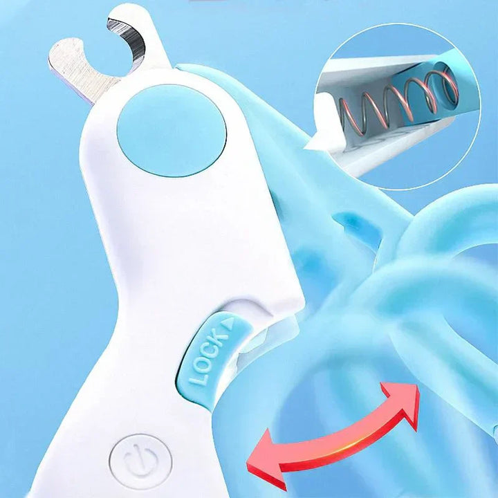 Pet Nail Trimmer with LED Light - GlowTrim Bowlift