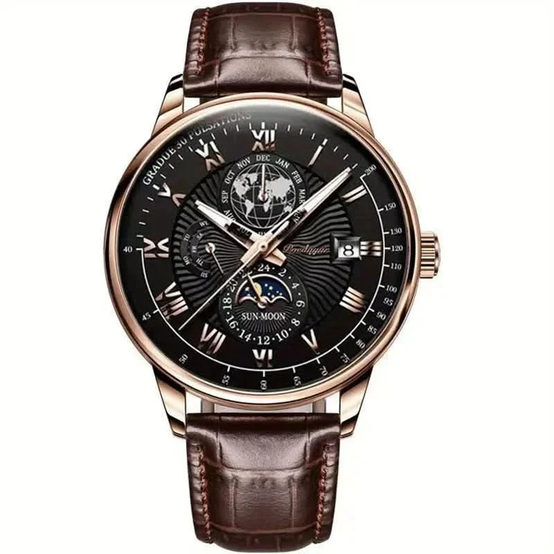BowLift | Mechanical Men’s Luxury Watch with Moonphase