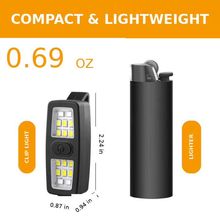 Rechargeable high-output bicycle rear light with dual-array LEDs and silicone mount Bowlift