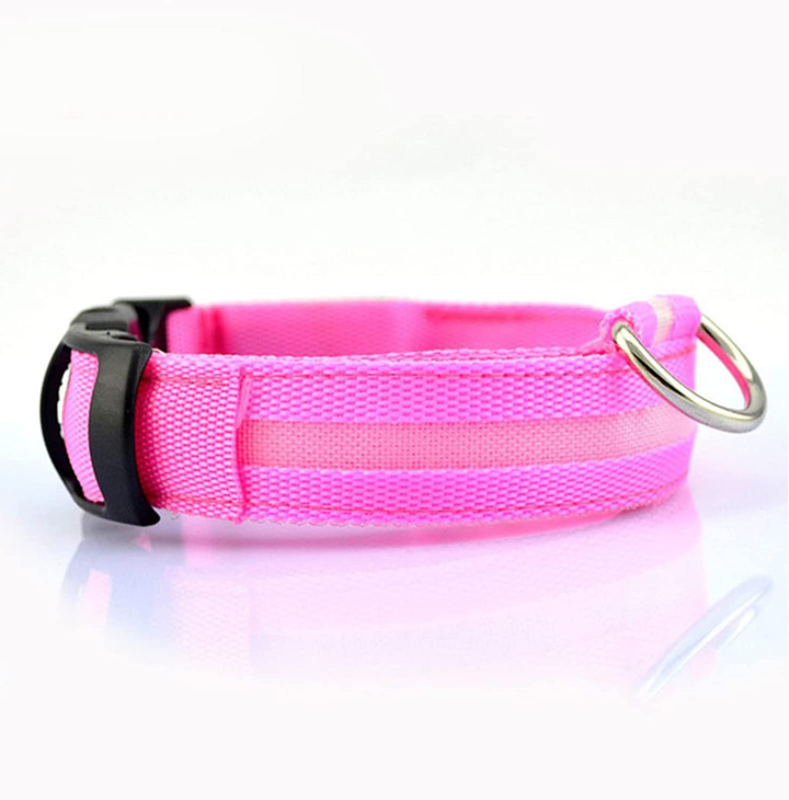 BowLift | Luminous Animal Collar with LED Light – Rechargeable, Waterproof, Adjustable Fit for Enhanced Safety at Night