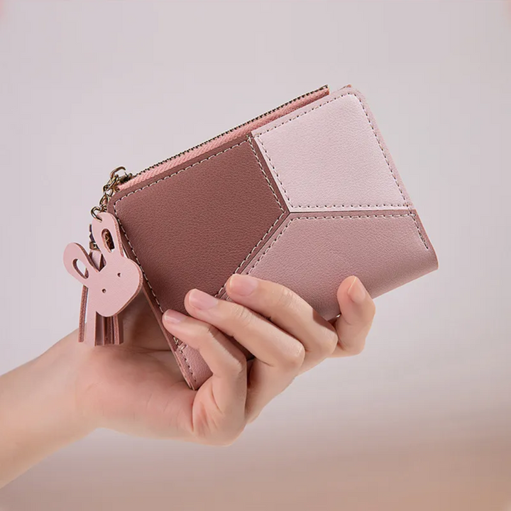 Mini Wallet with Trendy Tassel Bowlift