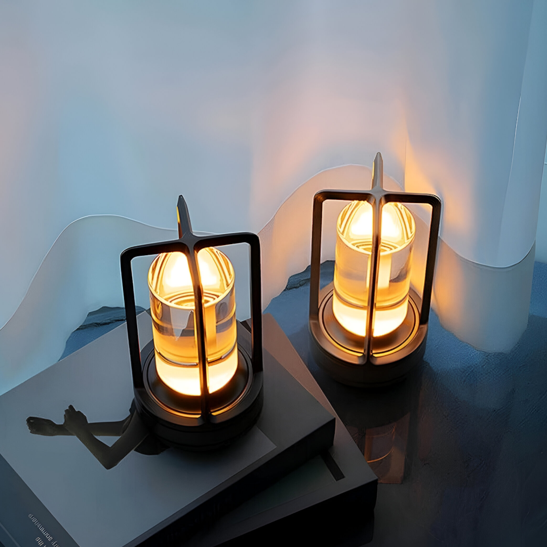 BowLift | ElegantLight Portable Table Lamp | Waterproof, Dimmable Lighting for Home
