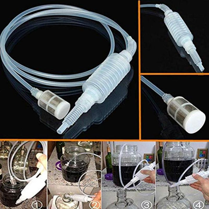 Plastic Wine Beer Making Tool Beer Wine Brewing Food Grade Siphon | Bowlift