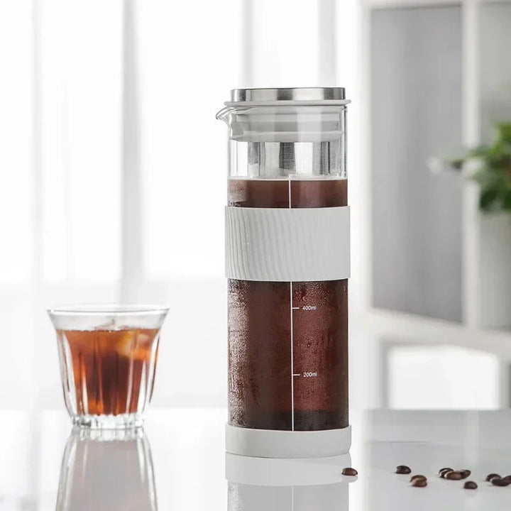 Portable Airtight Cold Brew Iced Coffee Maker Tea Infuser Pitcher | Bowlift