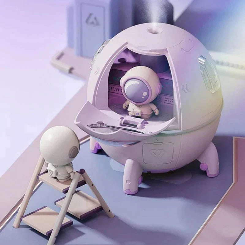BowLift | Portable Astronaut Humidifier with Night Light & Aroma Diffuser – AstroMist