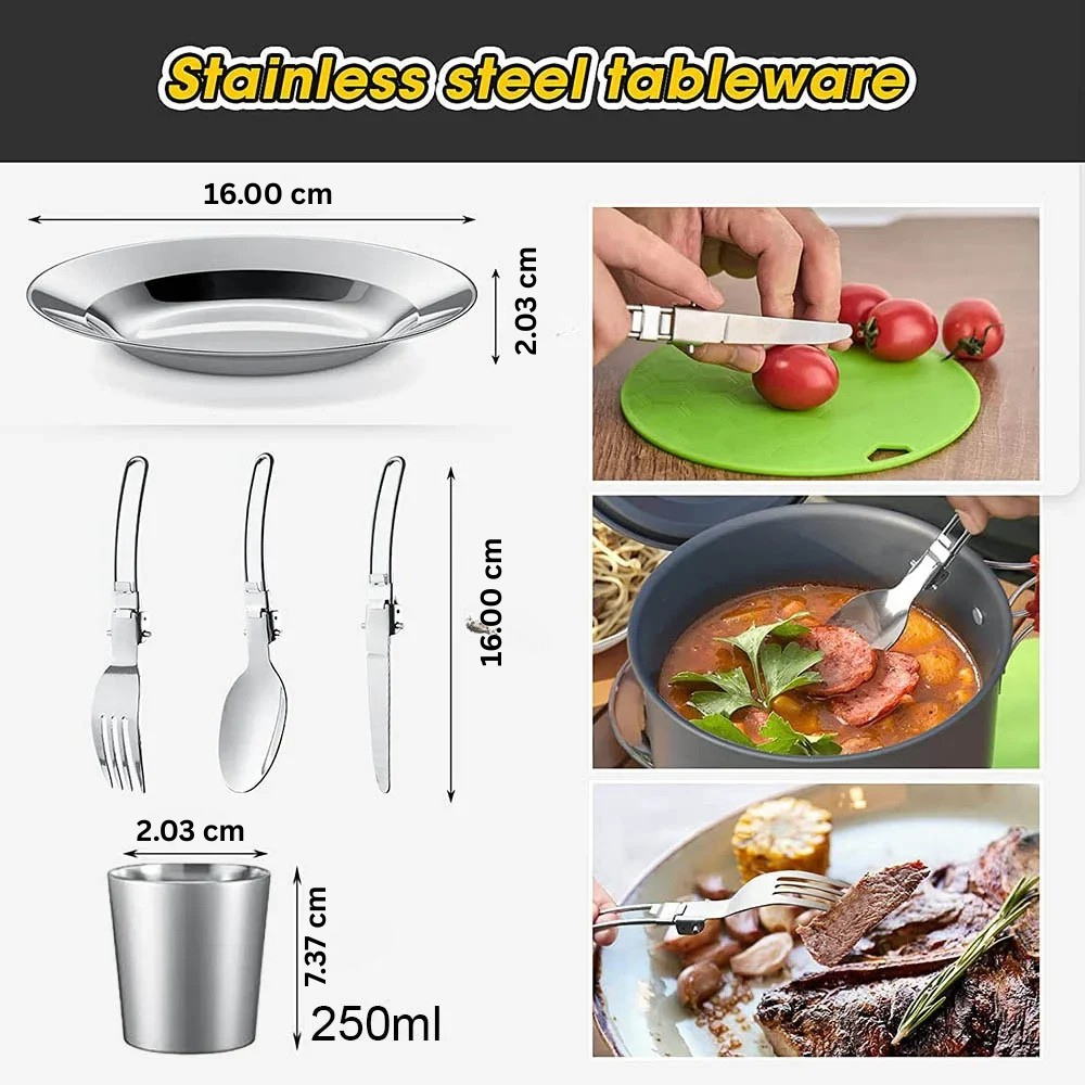 BowLift | Portable Outdoor Cooking Set - CampEase
